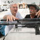 Roger Corman on the set of Roger Corman’s Death Race 2050. All photos: Michael Moriatis